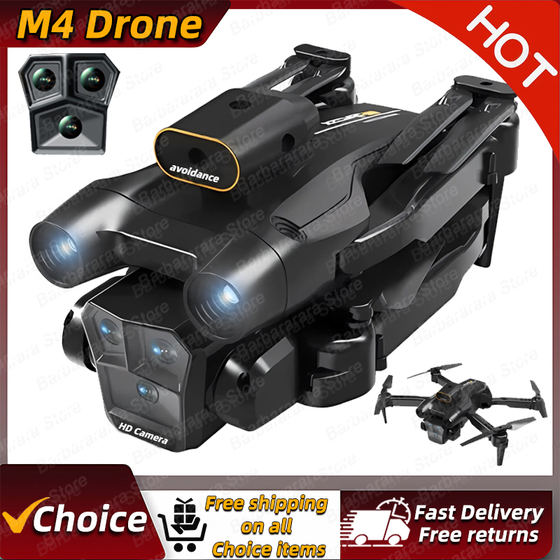 Drone Camera Wide Angle - Новый дрон M4 4K профессиональный с