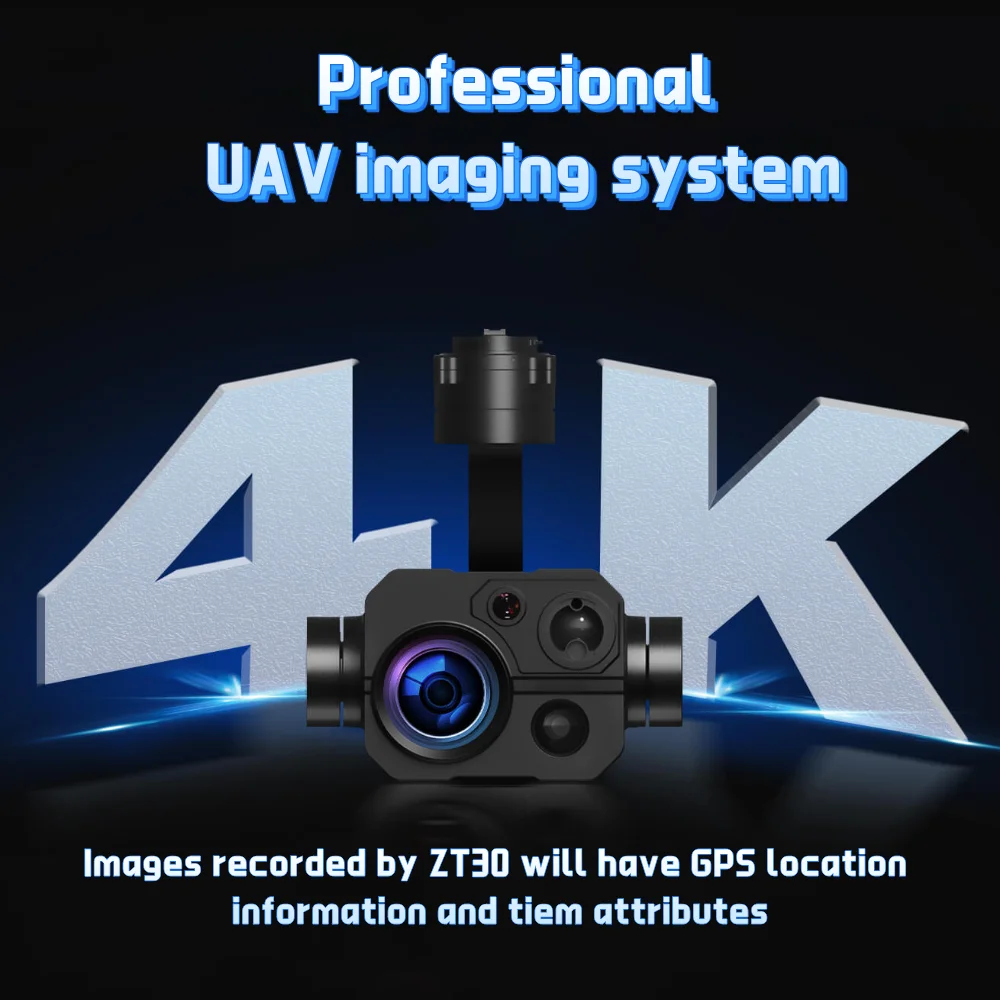 Drone Camera With Gimbal - 2026 NewT30 Gimbal Camera Dr-one с