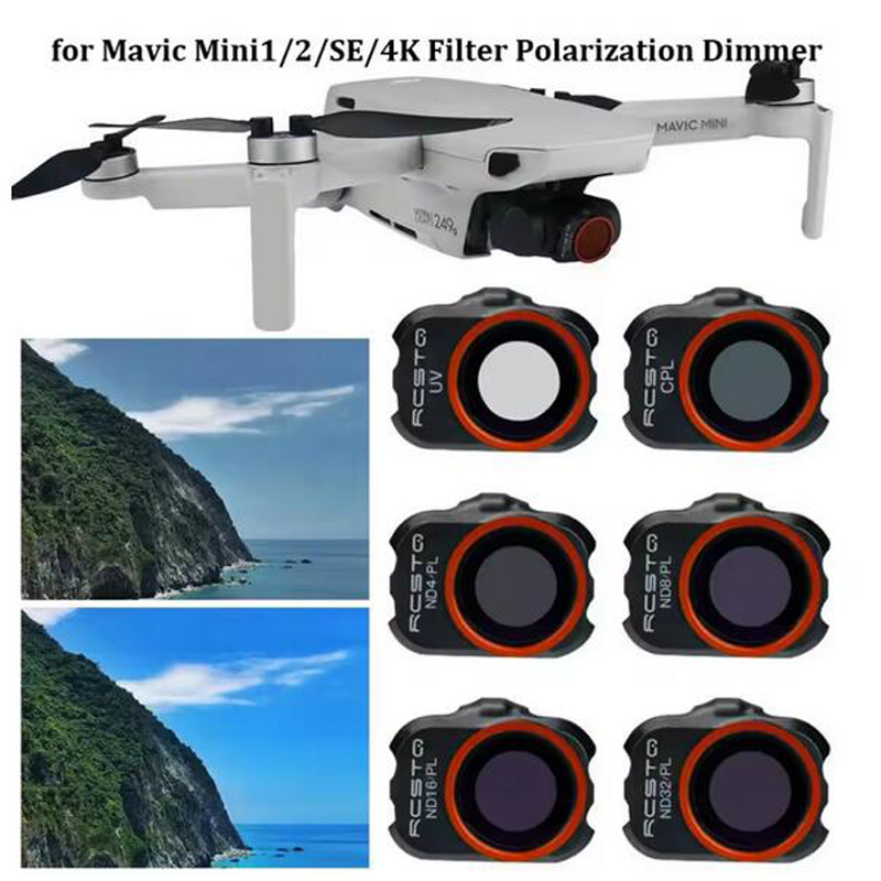 Drone Camera Filter - Дрон-фильтр для DJI Mini 2/Mini 2