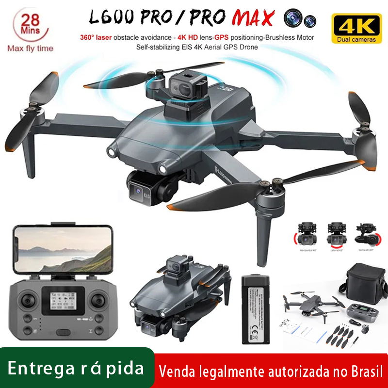 Drone Camera Night Vision - L600 Pro MAX/L600 PRO Дрон 4K