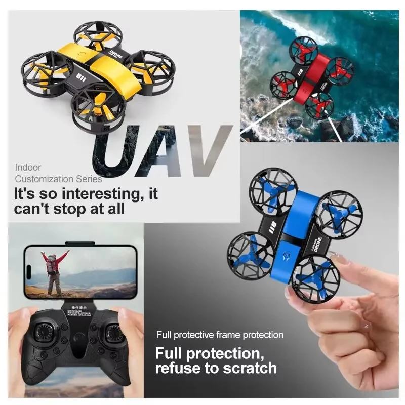 Drone Camera Mount - Мини-дрон D12 с камерой 4K, профессиональная