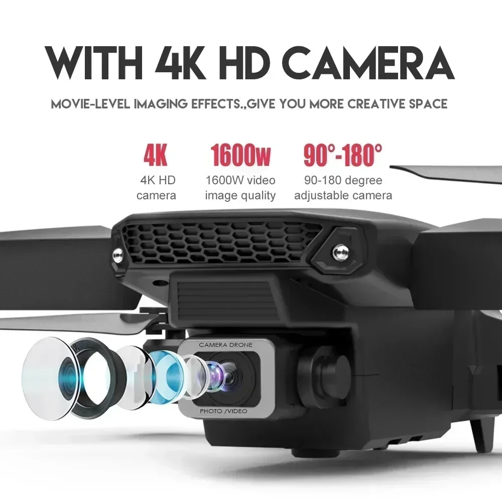 E88 Pro WIFI FPV Дрон Широкоуг – обзор и цена Drone Camera Mount