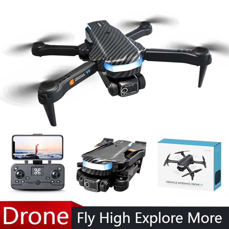 Профессиональный дрон V8, мини – обзор и цена Drone Camera With Gimbal
