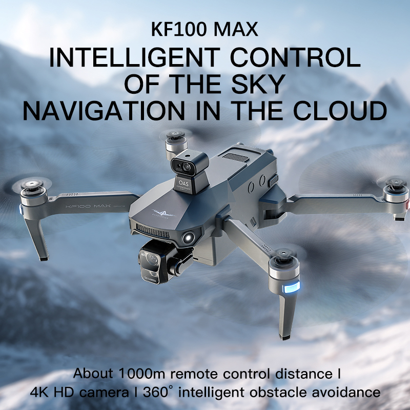 KF100 MAX GPS Дрон 4K Камера 3 – обзор и цена Drone Camera With Gimbal