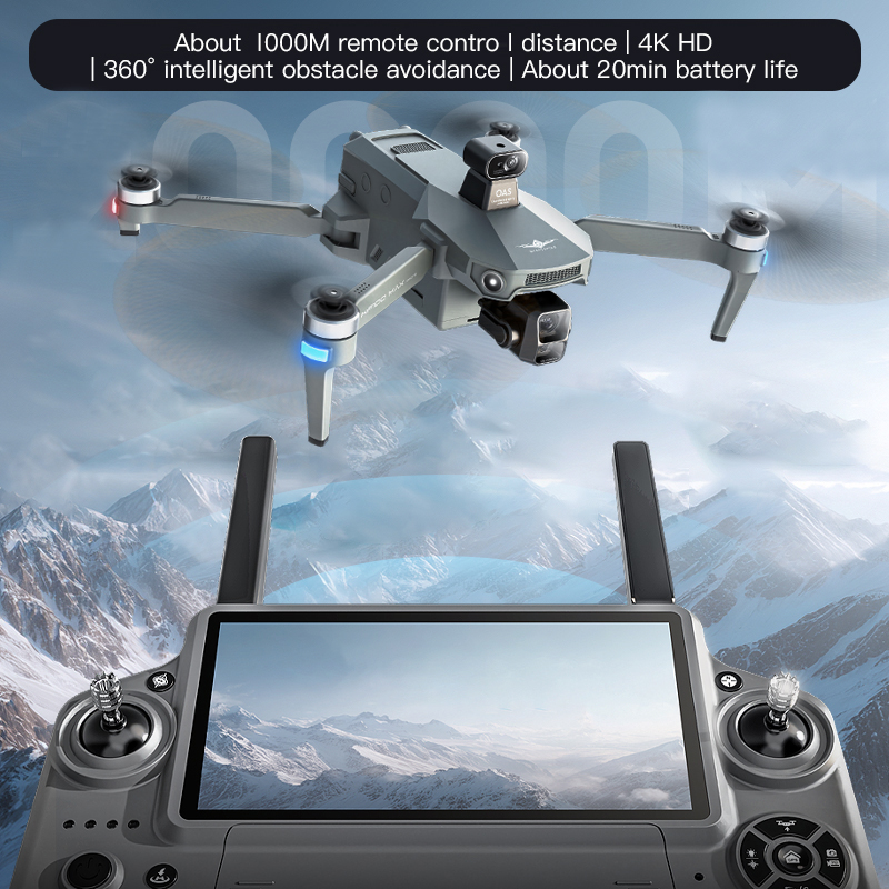 KF100 MAX GPS Дрон 4K Камера 3 – обзор и цена Drone Camera With Gimbal