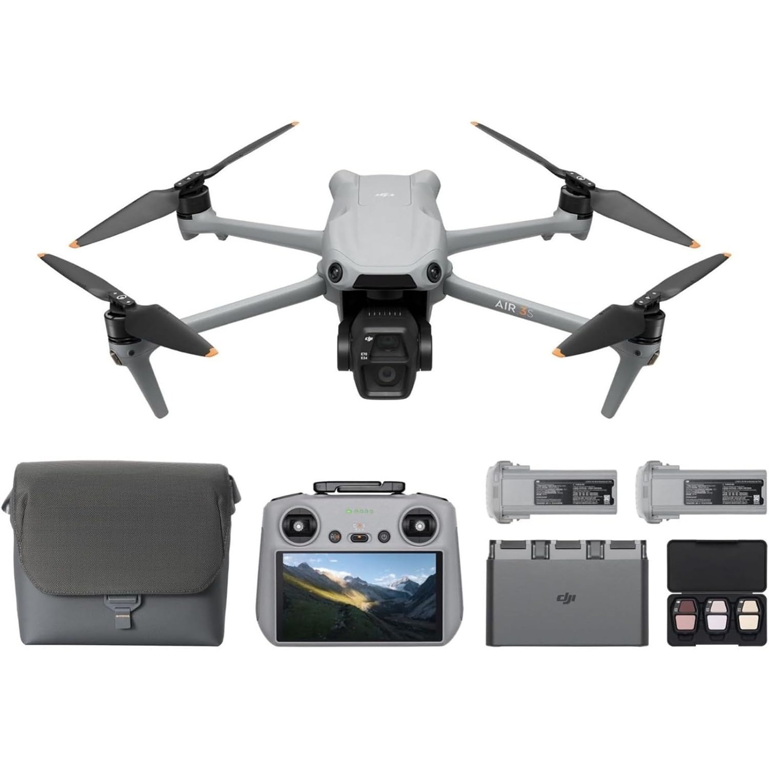 DJI Air 3S Fly More Combo (пул – обзор и цена Drone Camera Wide Angle