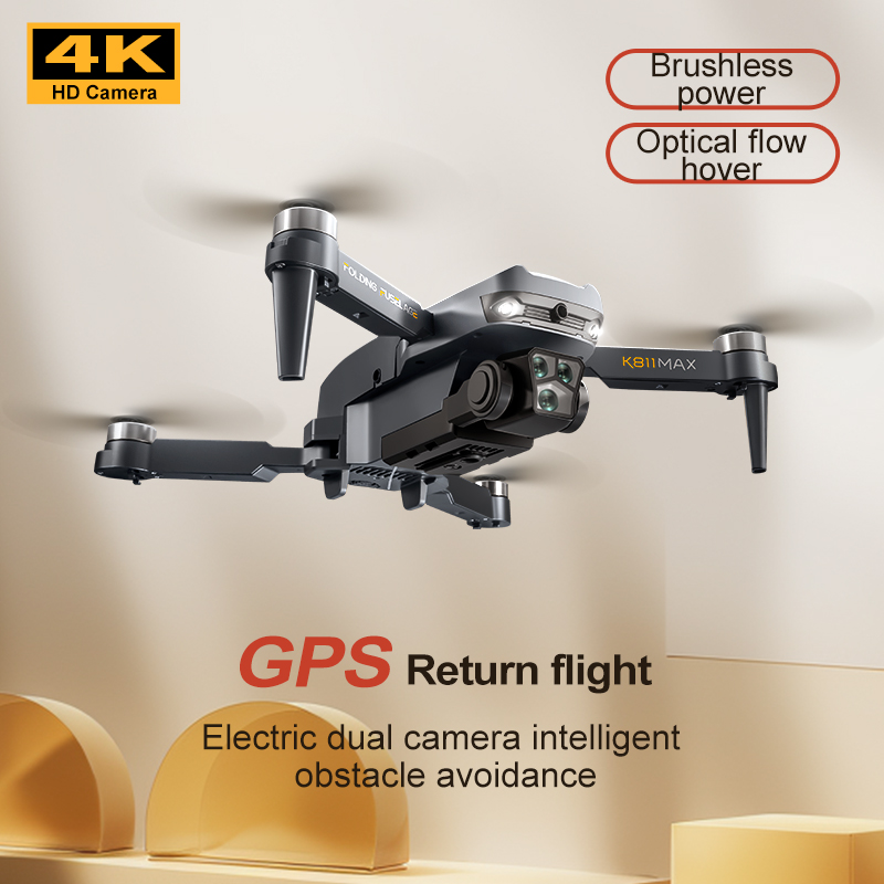 Дрон для квадрокоптера K811MAX – обзор и цена Drone Camera 4K