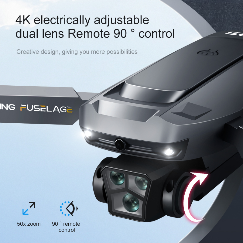 Дрон для квадрокоптера K811MAX – обзор и цена Drone Camera 4K