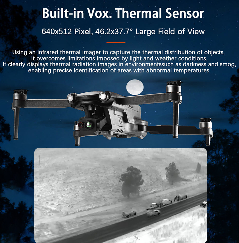 Новинка: Тепловизионный модуль – обзор и цена Drone Camera Thermal